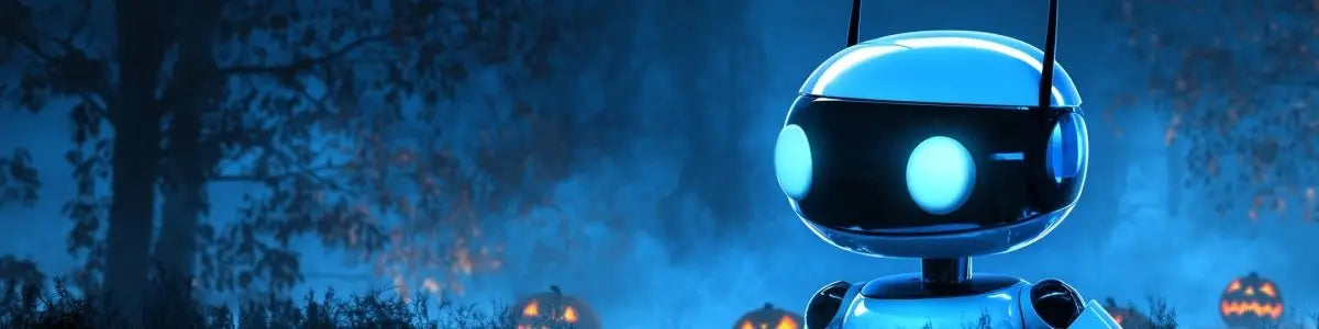 Spooky Halloween Artificial Intelligence AI Designs