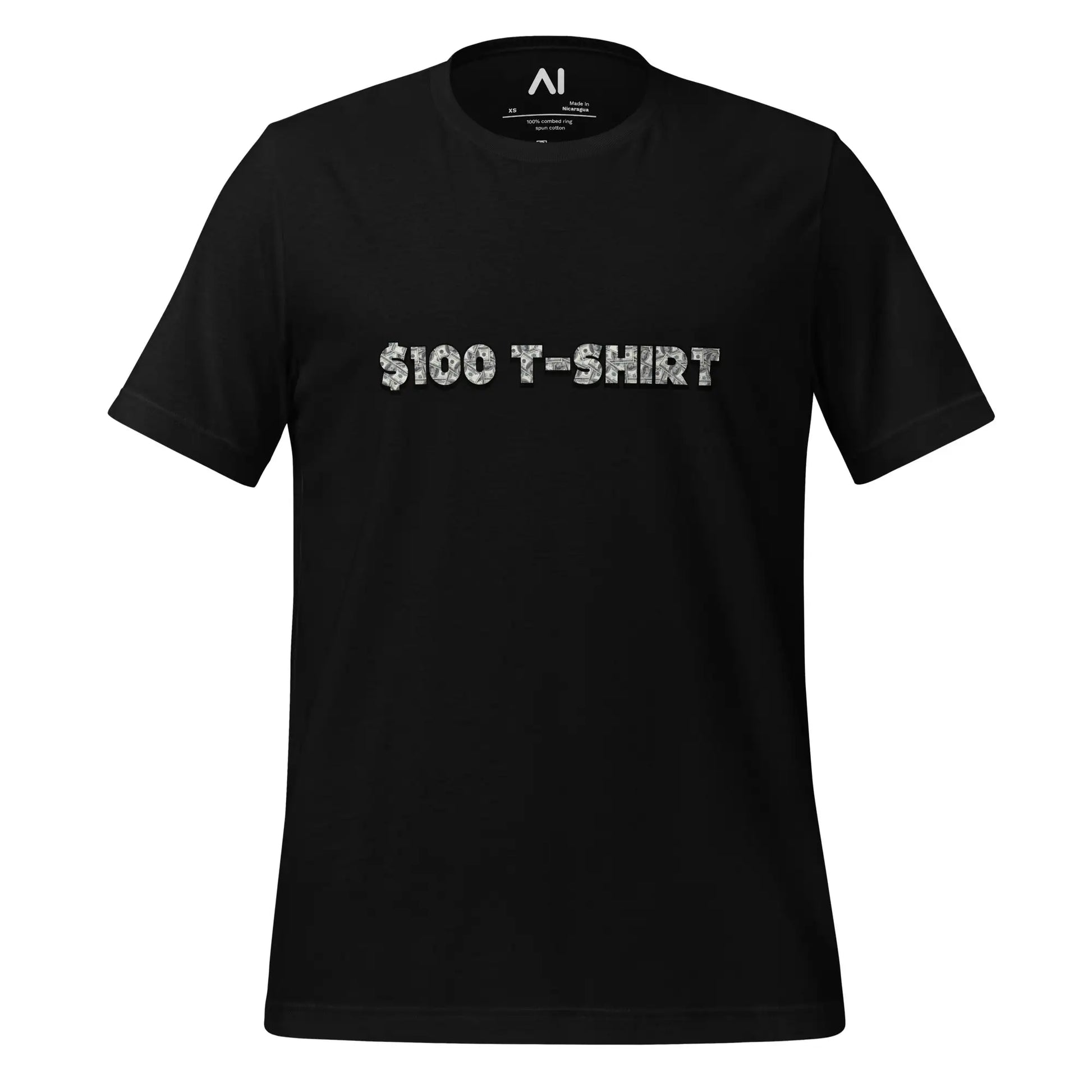 $100 T-Shirt (unisex) - Black / M