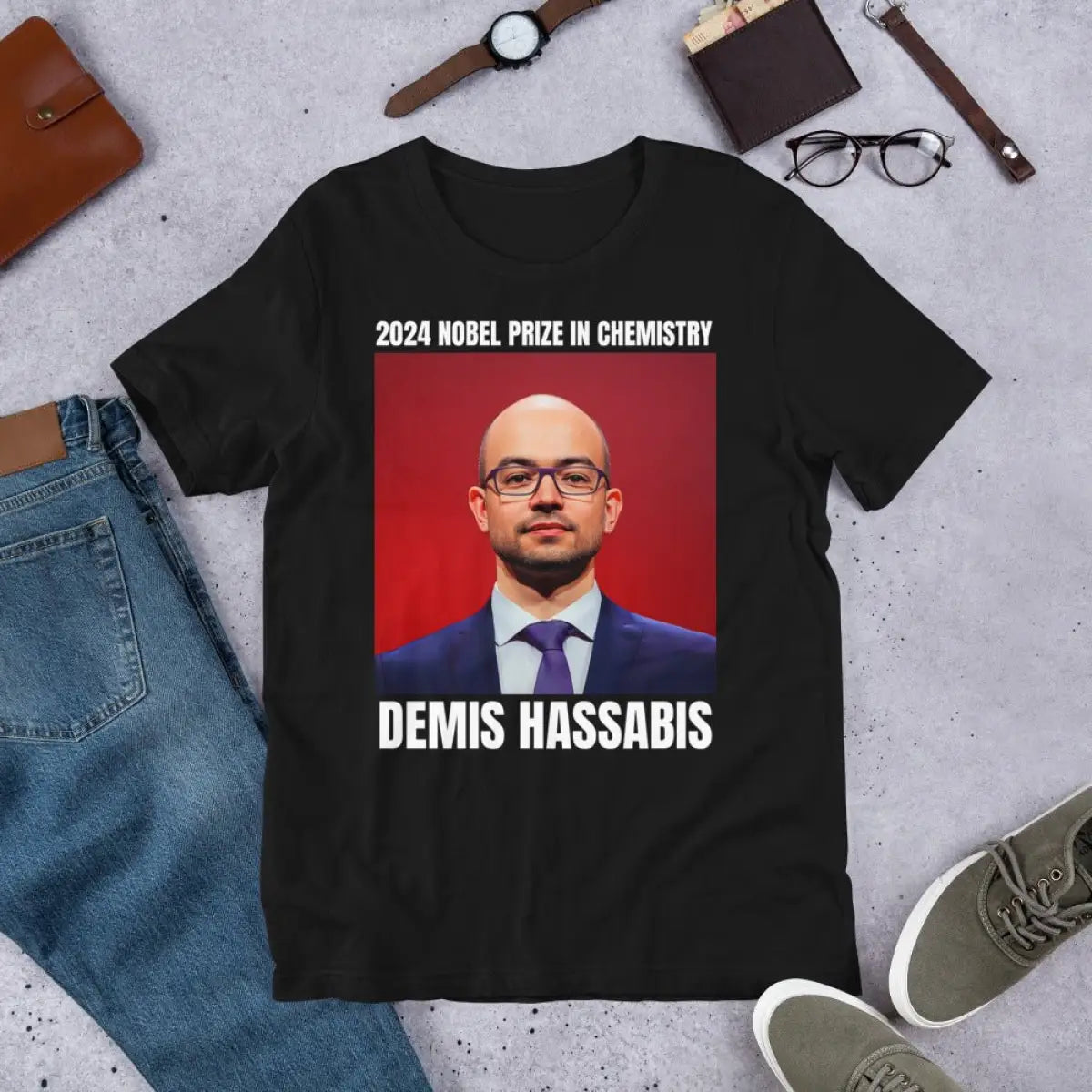 2024 Nobel Prize in Chemistry Demis Hassabis T-Shirt (unisex)