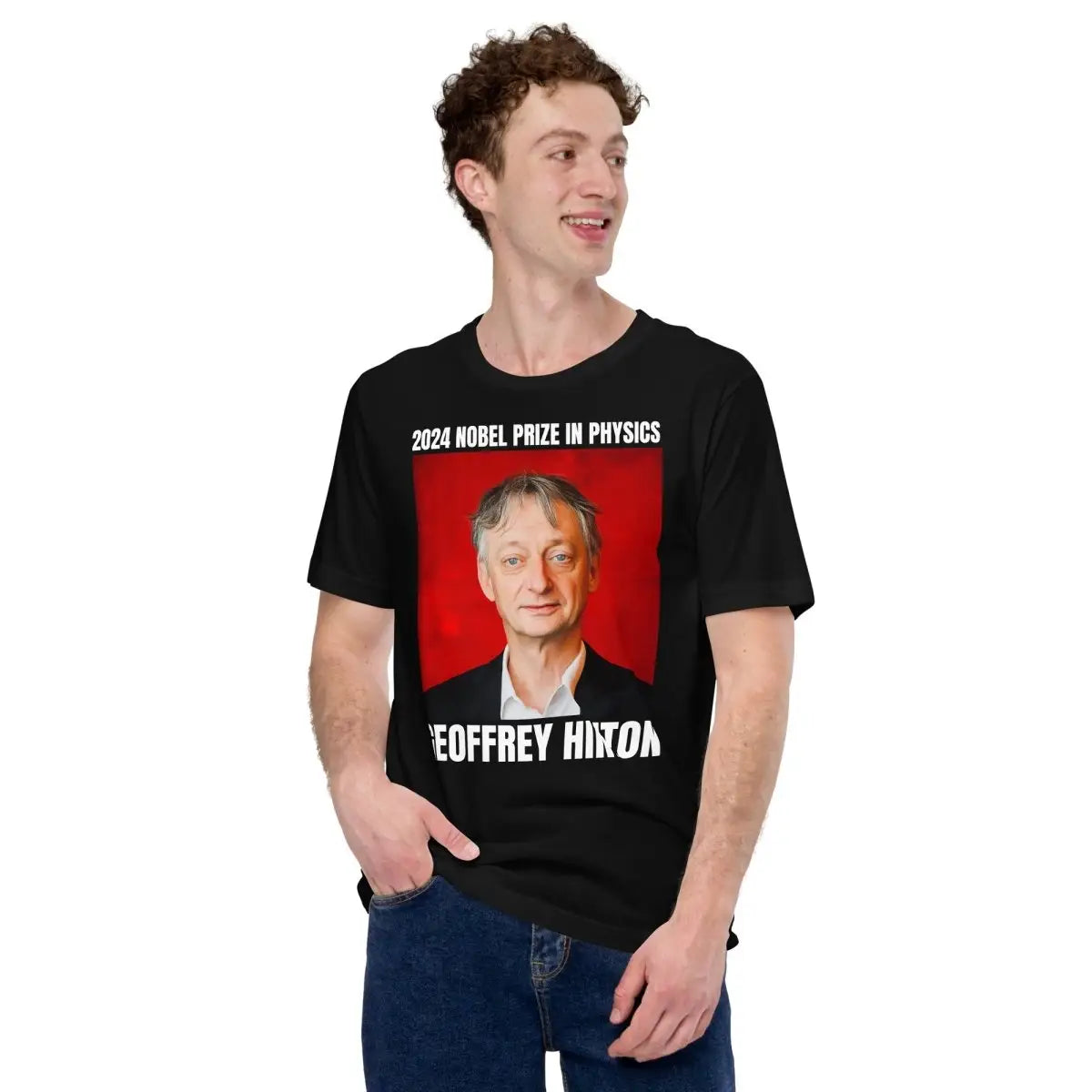 2024 Nobel Prize in Physics Geoffrey Hinton T-Shirt (unisex)