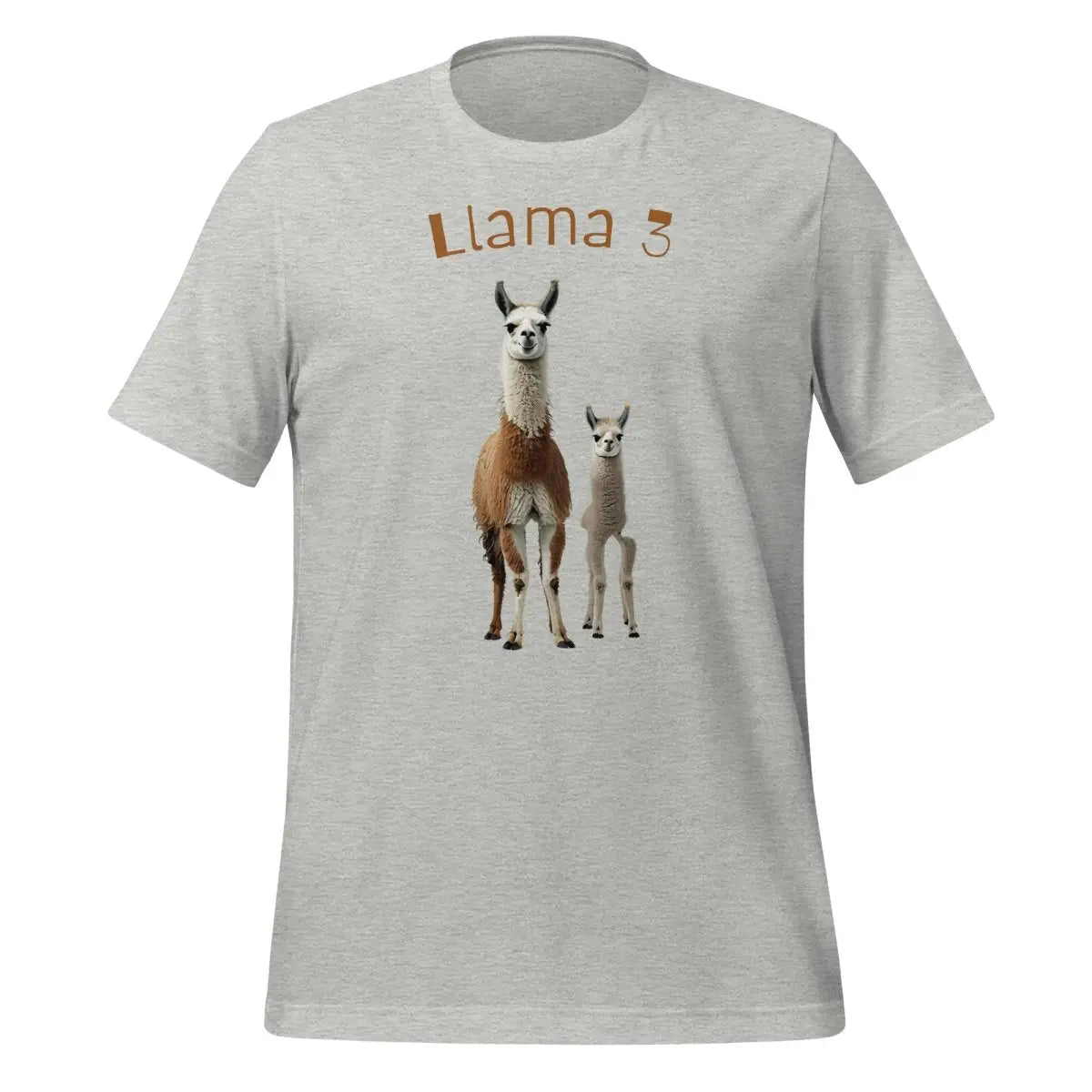 3 Llamas by Llama 3 T-Shirt (unisex) - Athletic Heather / M