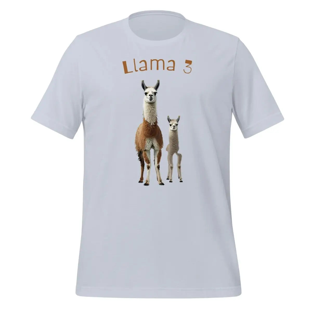 3 Llamas by Llama 3 T-Shirt (unisex) - Light Blue / M