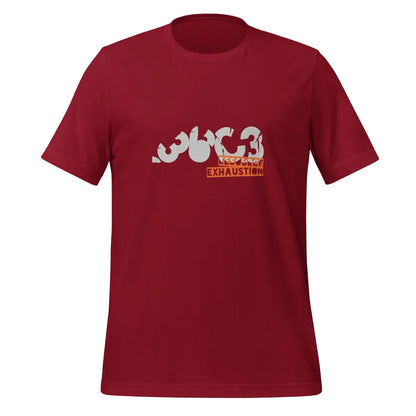 36C3 Logo T-Shirt (unisex) - Cardinal / M