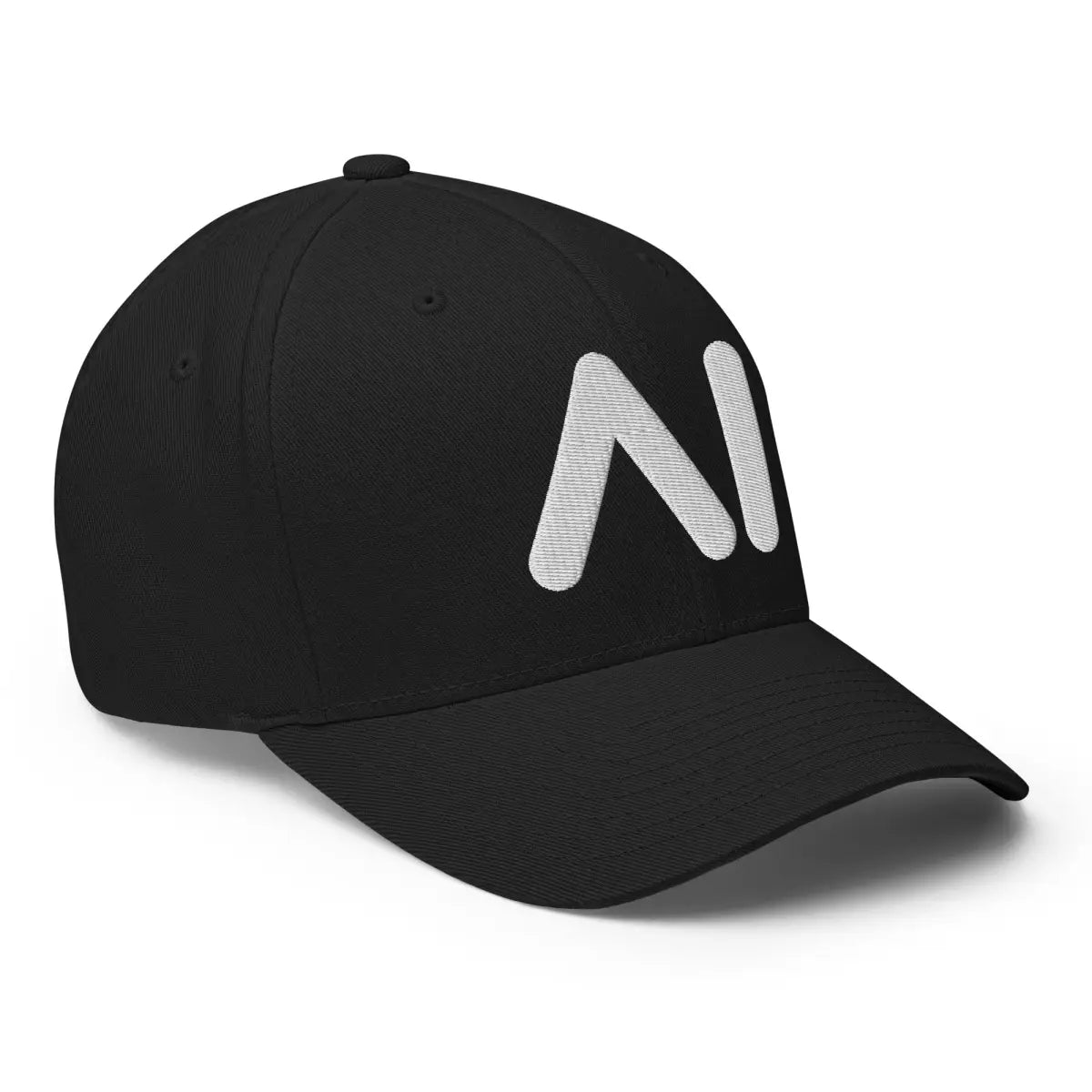 3D Puff AI Logo Closed-Back Baseball Cap