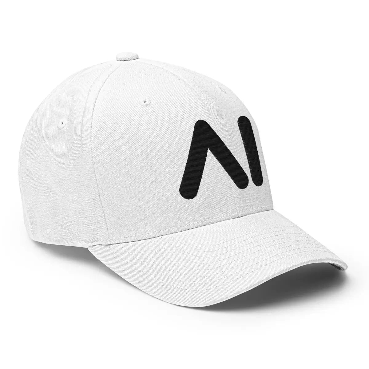 3D Puff AI Logo Closed-Back Baseball Cap V2