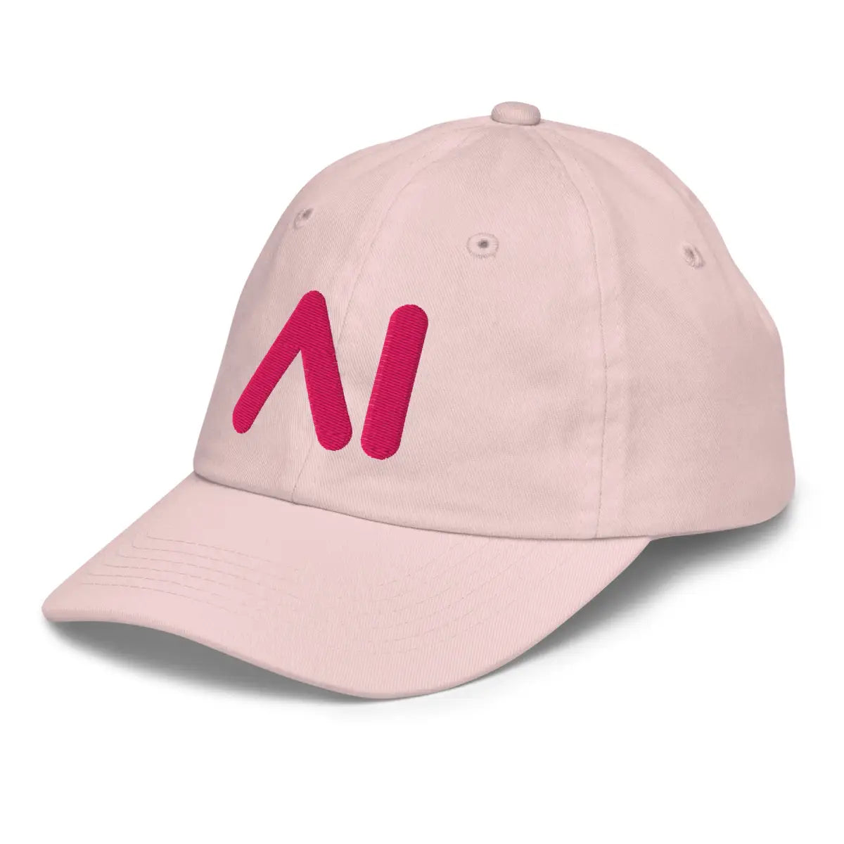 3D Puff Pink Al Logo Youth Baseball Cap (children)