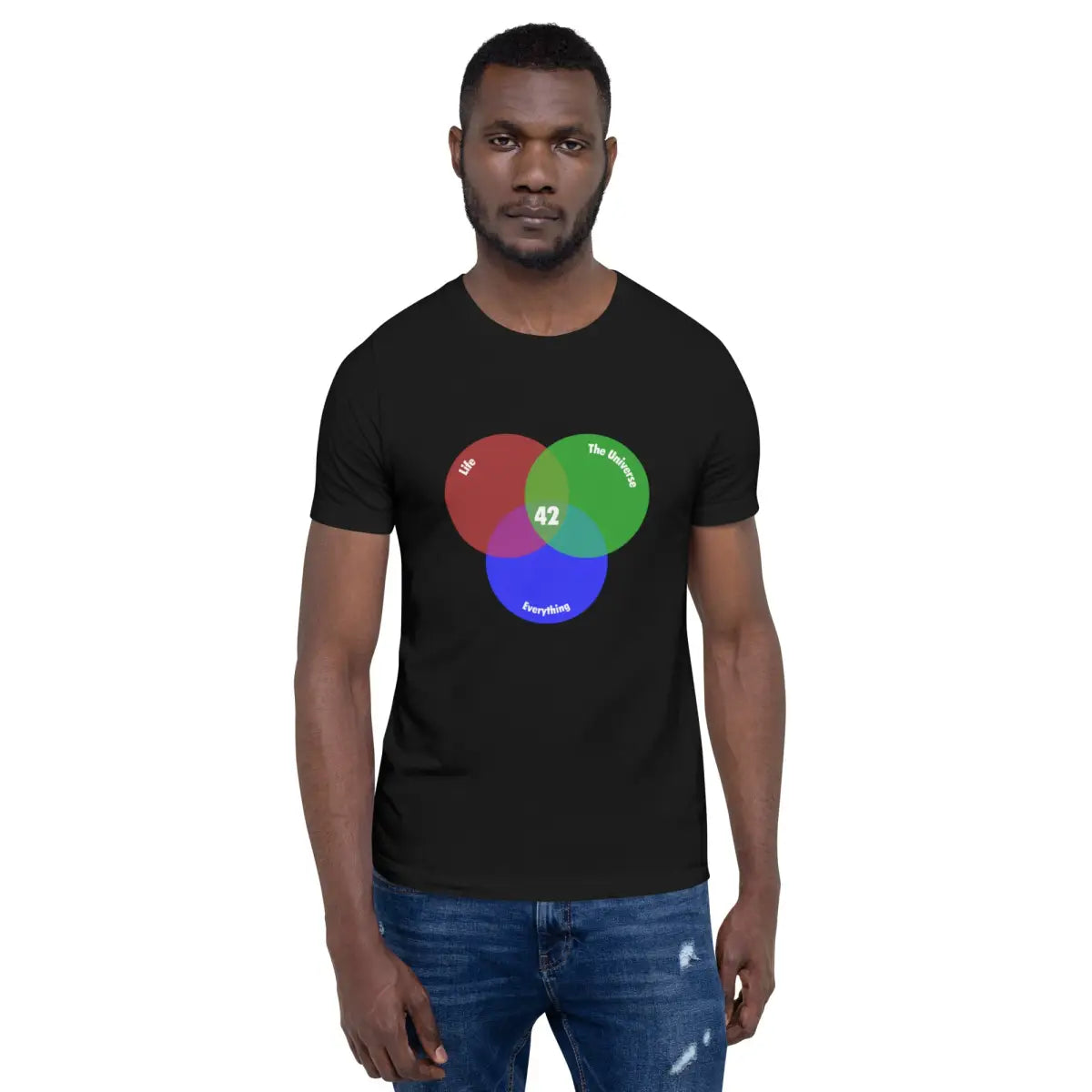 42 Venn Diagram T-Shirt (unisex)