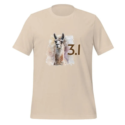 A Llama 3.1 T-Shirt (unisex) - Soft Cream / M