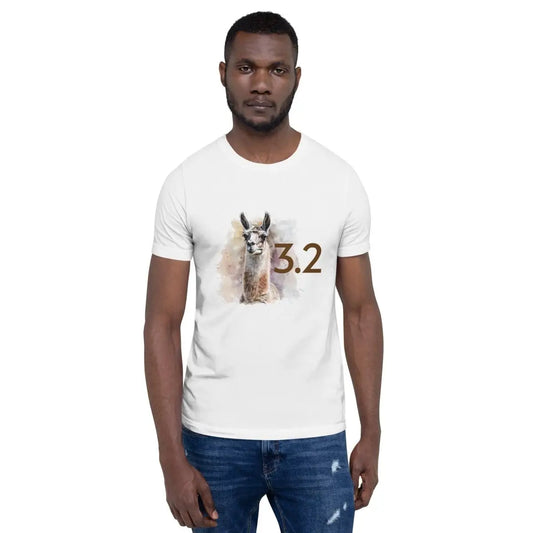 The a Llama 3.2 T-shirt (unisex).