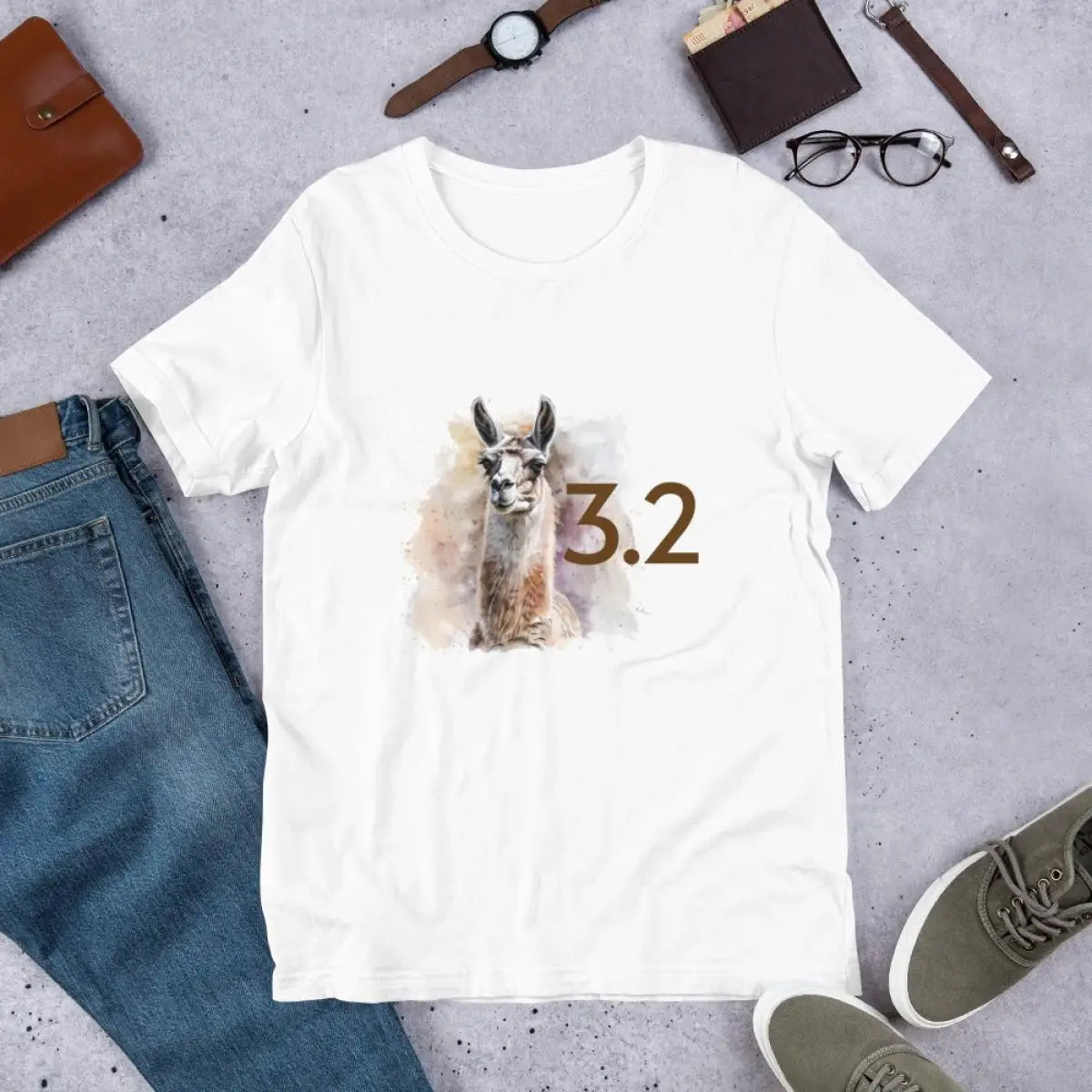 A Llama 3.2 T-Shirt (unisex)