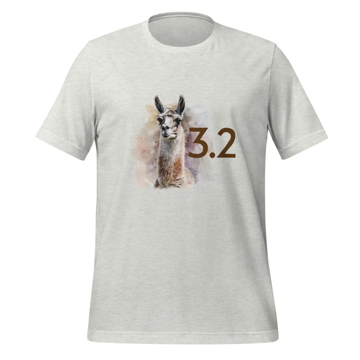 A Llama 3.2 T-Shirt (unisex) - Ash / M