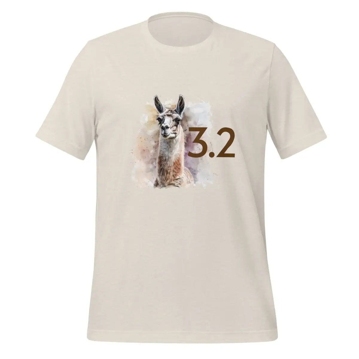 A Llama 3.2 T-Shirt (unisex) - Heather Dust / M