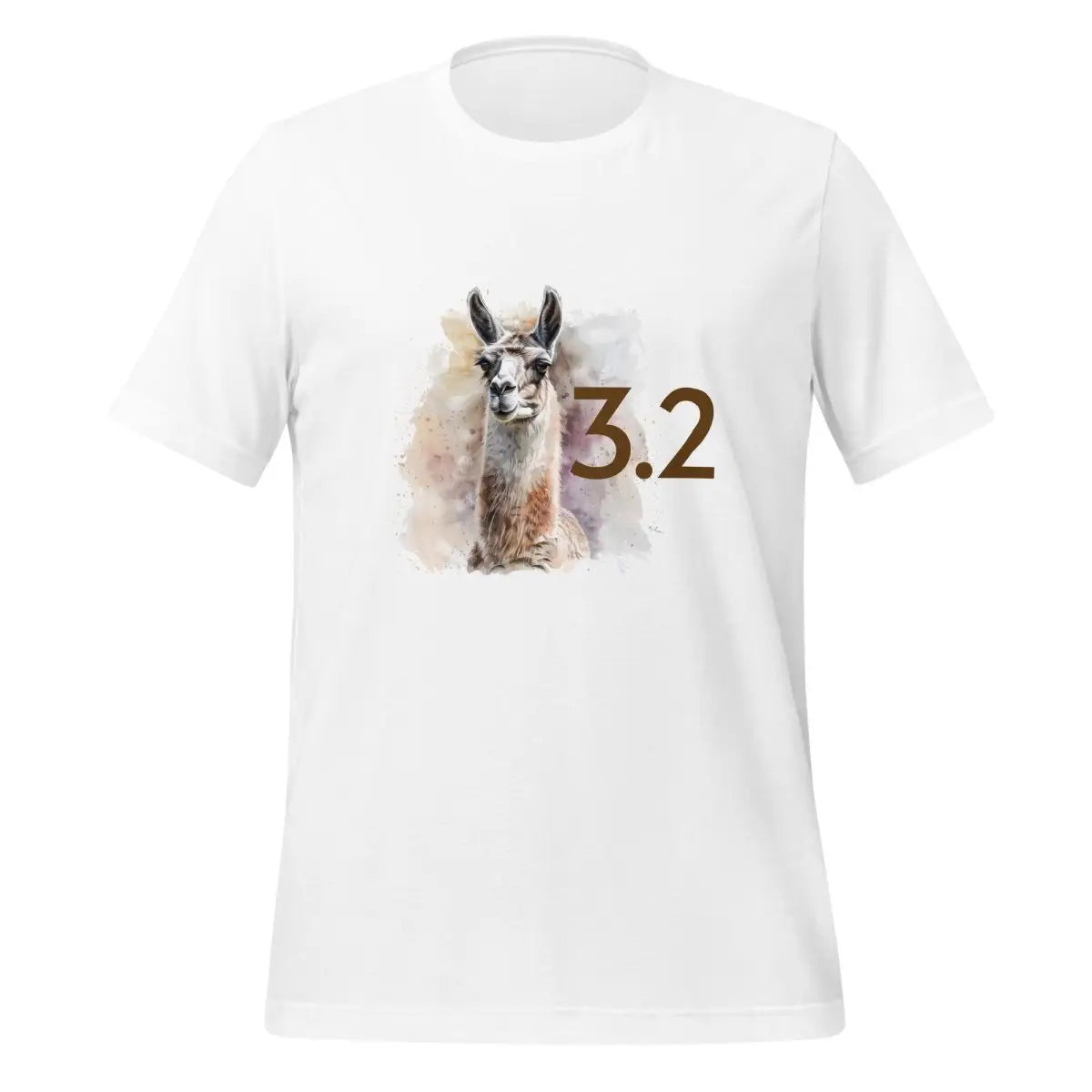 A Llama 3.2 T-Shirt (unisex) - White / M