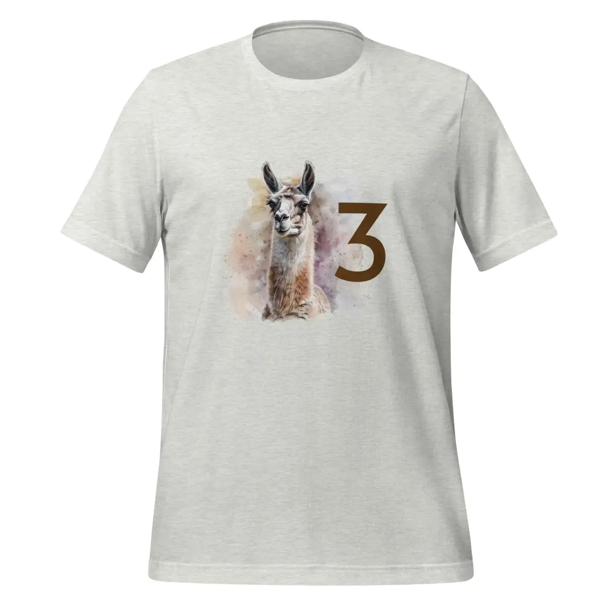 A Llama 3 T-Shirt (unisex) - Ash / M