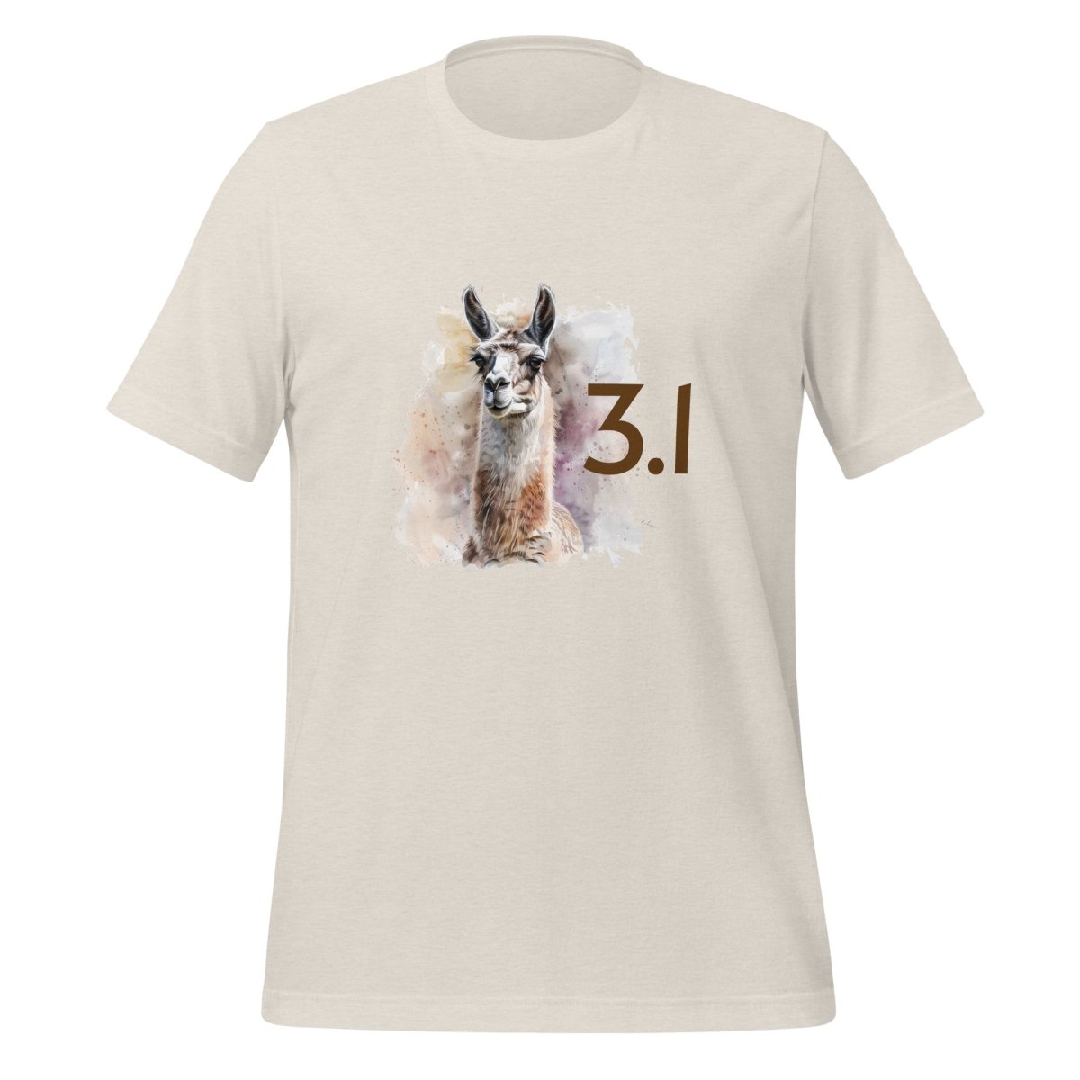 A Llama 3.1 T-Shirt (unisex) - Heather Dust - AI Store