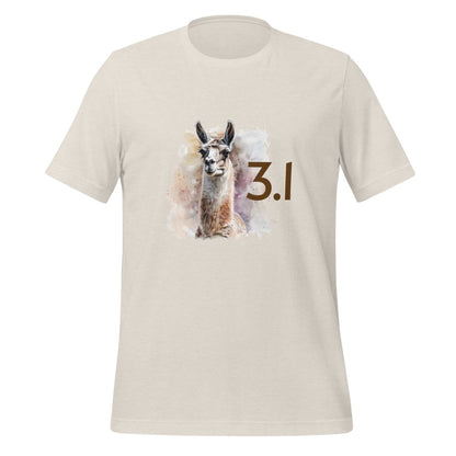 A Llama 3.1 T-Shirt (unisex) - Heather Dust - AI Store