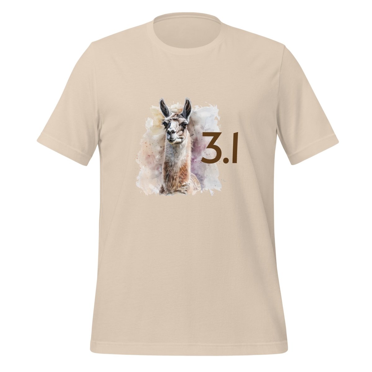 A Llama 3.1 T-Shirt (unisex) - Soft Cream - AI Store