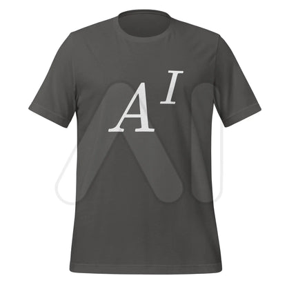 A to the Power of I LaTeX T-Shirt (unisex) - Asphalt / M