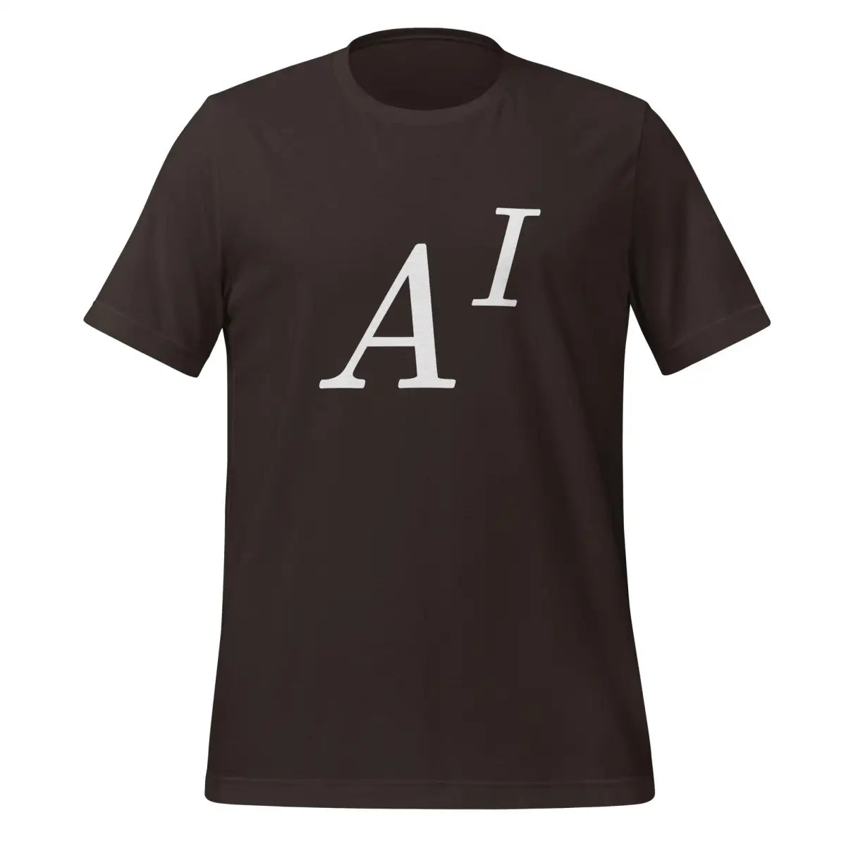 A to the Power of I LaTeX T-Shirt (unisex) - Brown / M