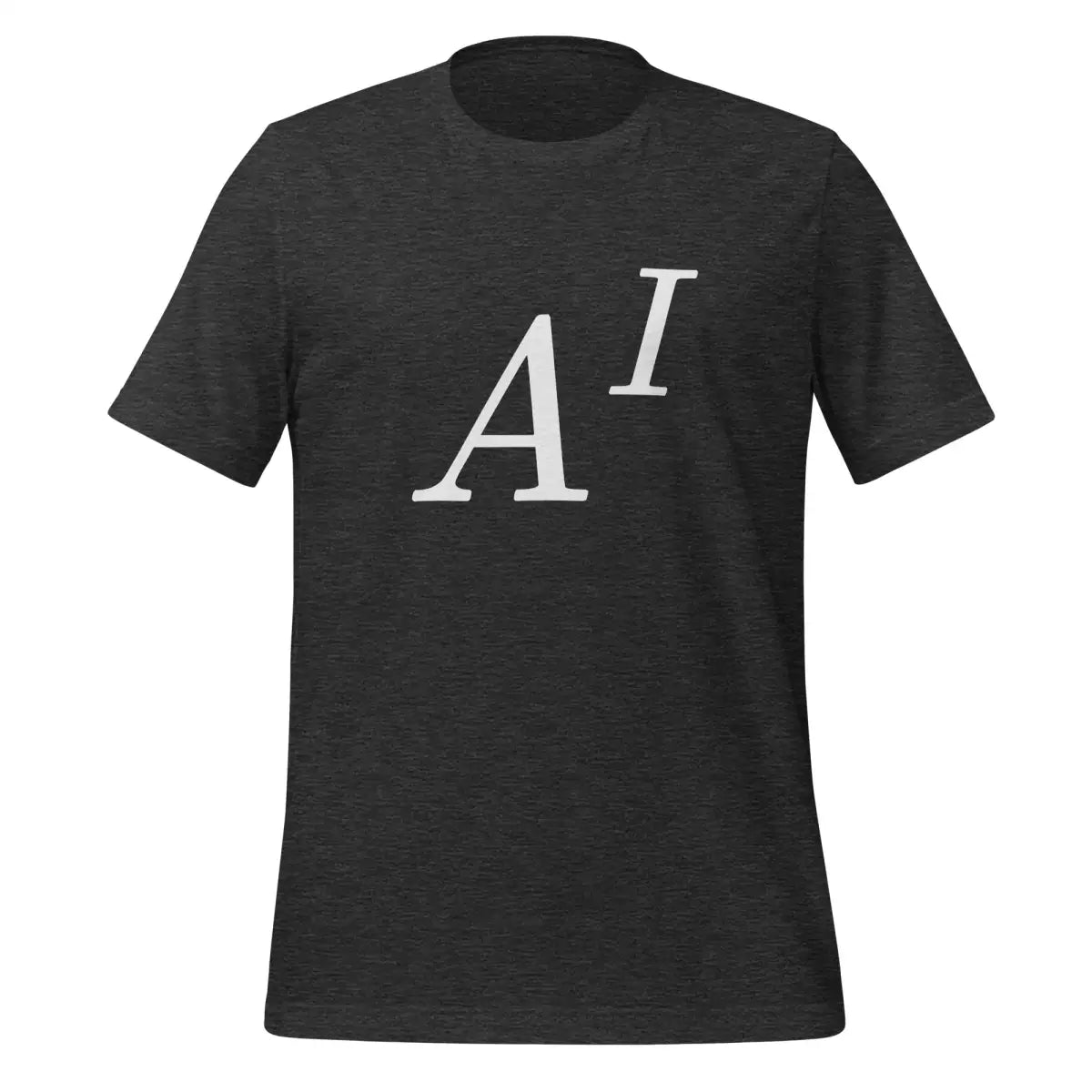 A to the Power of I LaTeX T-Shirt (unisex) - Dark Grey Heather / M