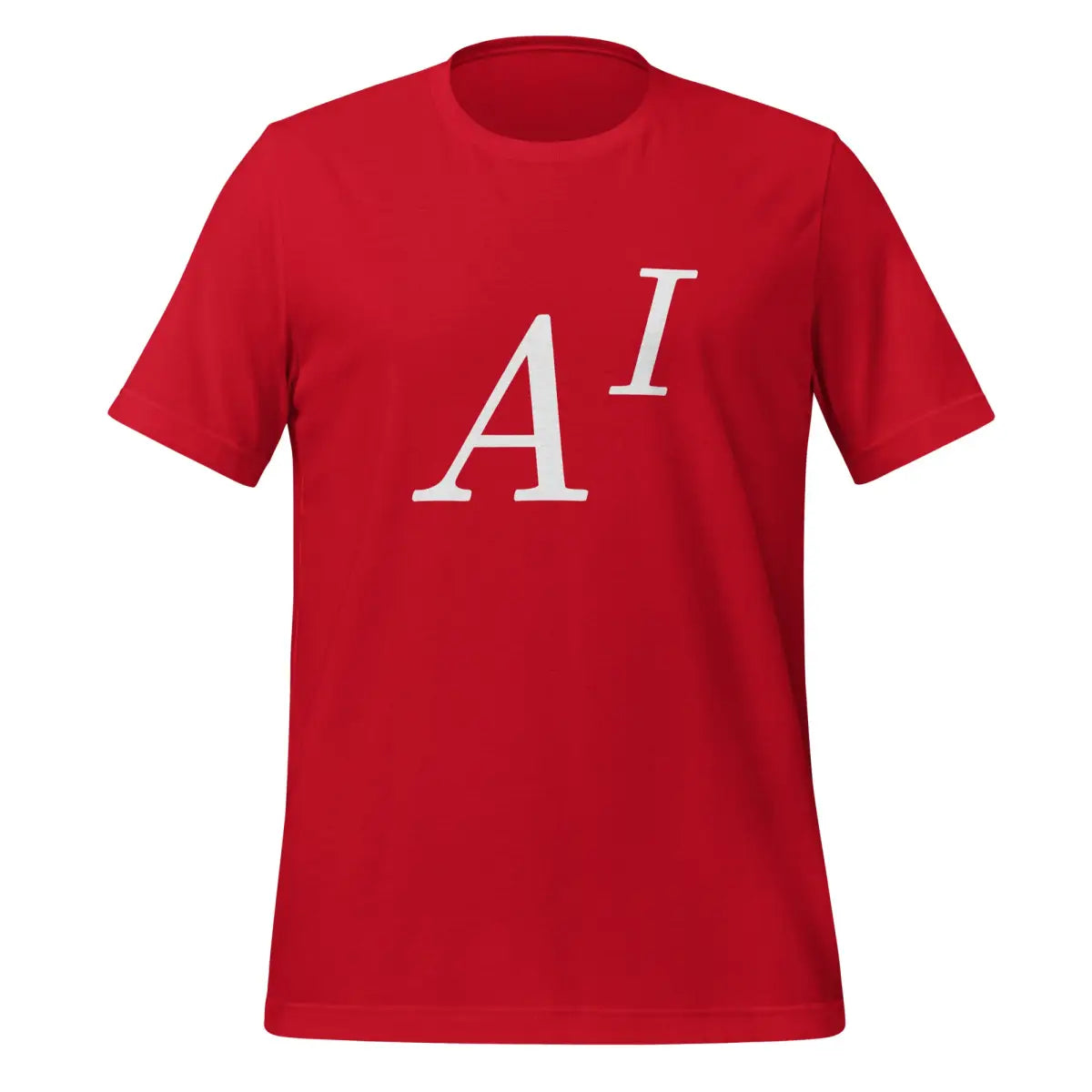 A to the Power of I LaTeX T-Shirt (unisex) - Red / M