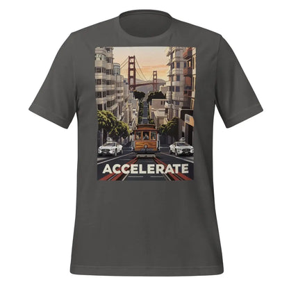 Accelerate San Francisco T-Shirt (unisex) - Asphalt / M