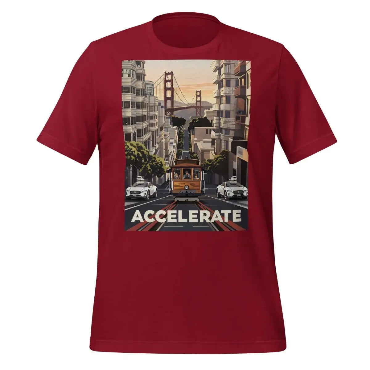 Accelerate San Francisco T-Shirt (unisex) - Cardinal / M