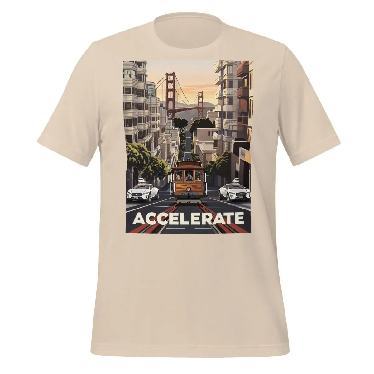 Accelerate San Francisco T-Shirt (unisex) - Soft Cream / M