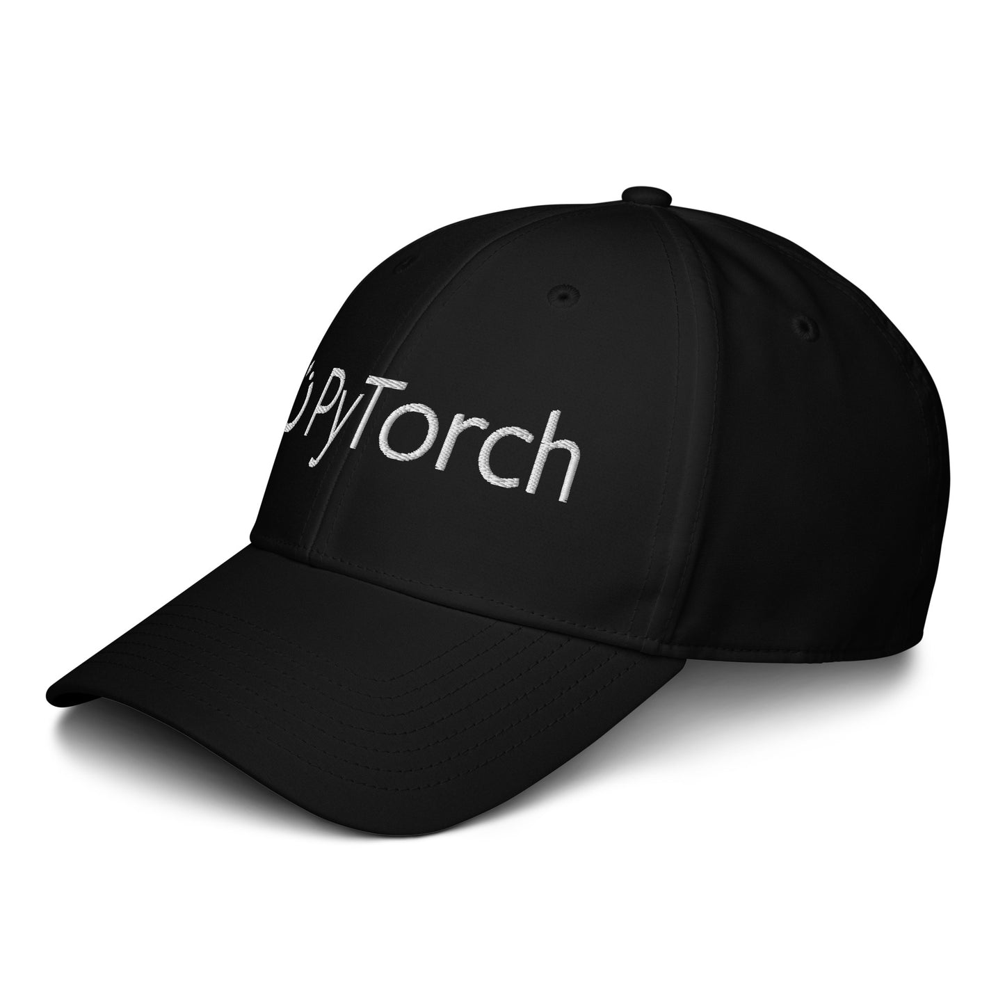 PyTorch White Logo Embroidered adidas Cap