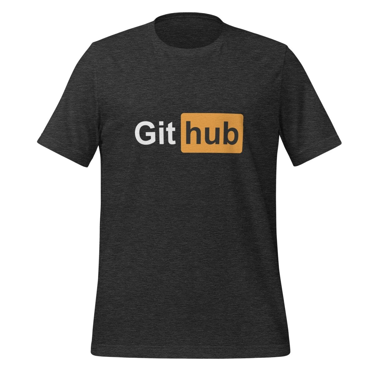 Adult GitHub T - Shirt (unisex) - Dark Grey Heather - AI Store