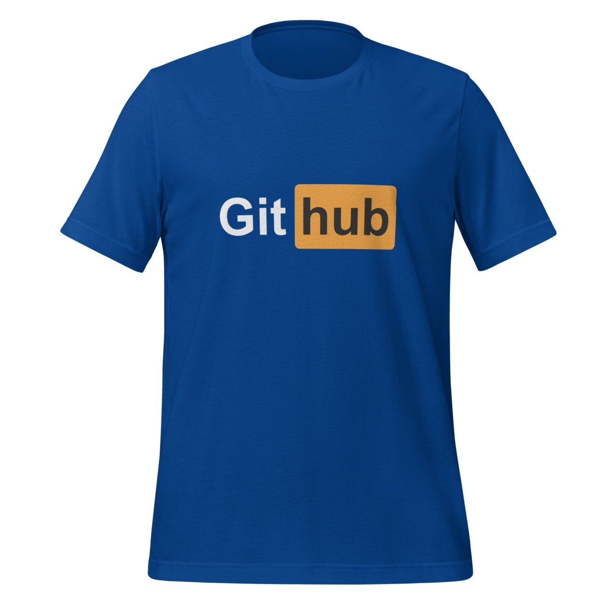 Adult GitHub T - Shirt (unisex) - True Royal - AI Store