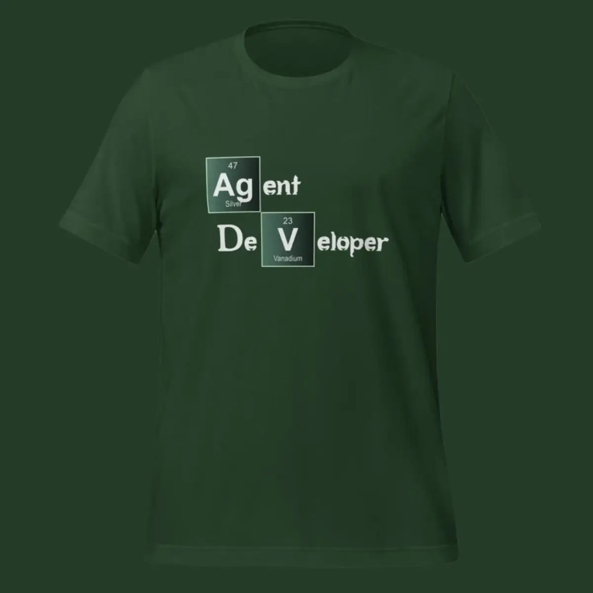 Agent Developer Breaking Bad Style T-Shirt (unisex)