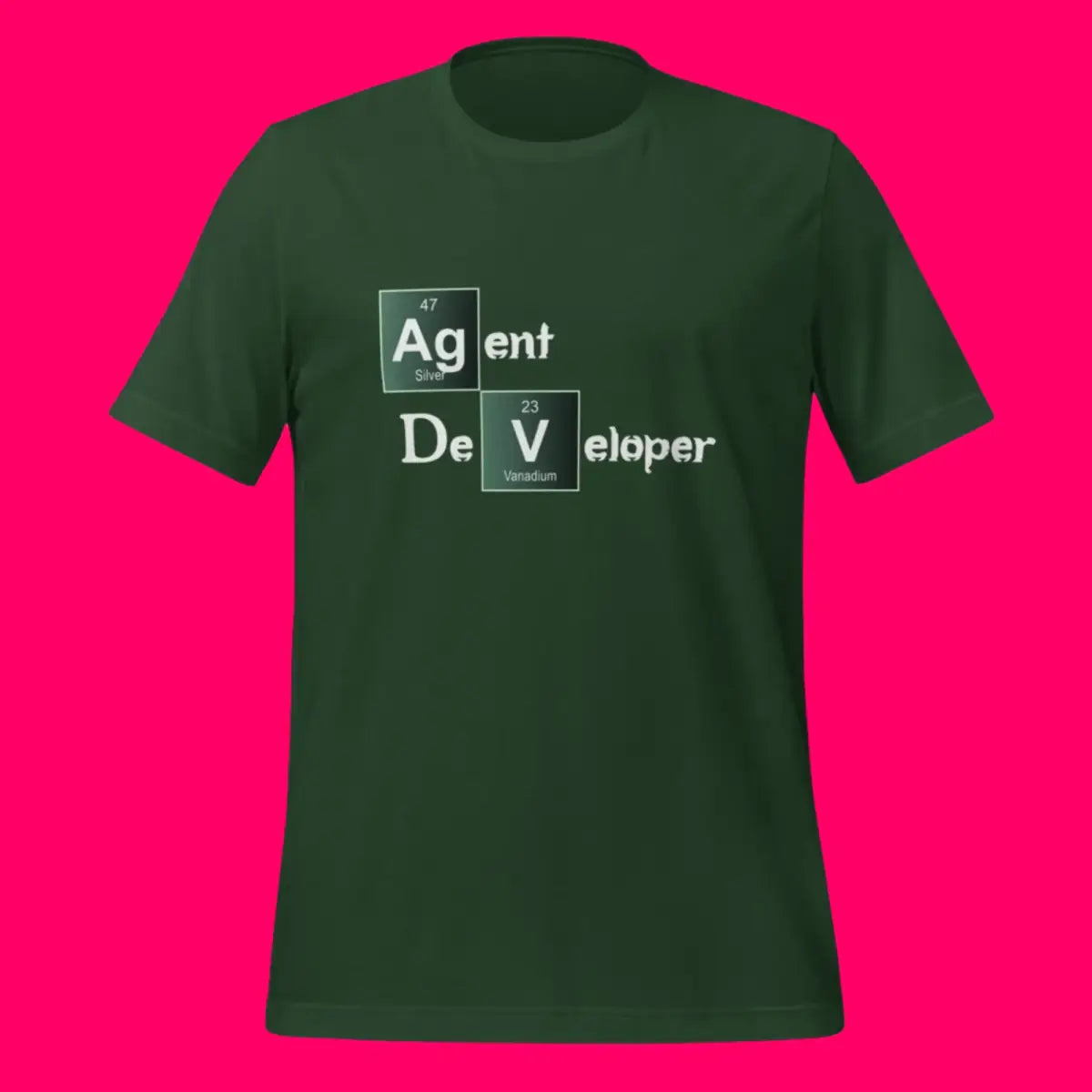 Agent Developer Breaking Bad Style T-Shirt (unisex)