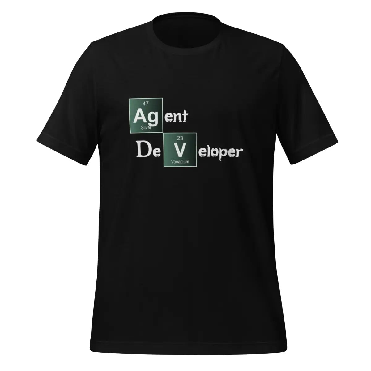 Agent Developer Breaking Bad Style T-Shirt (unisex) - Black / M