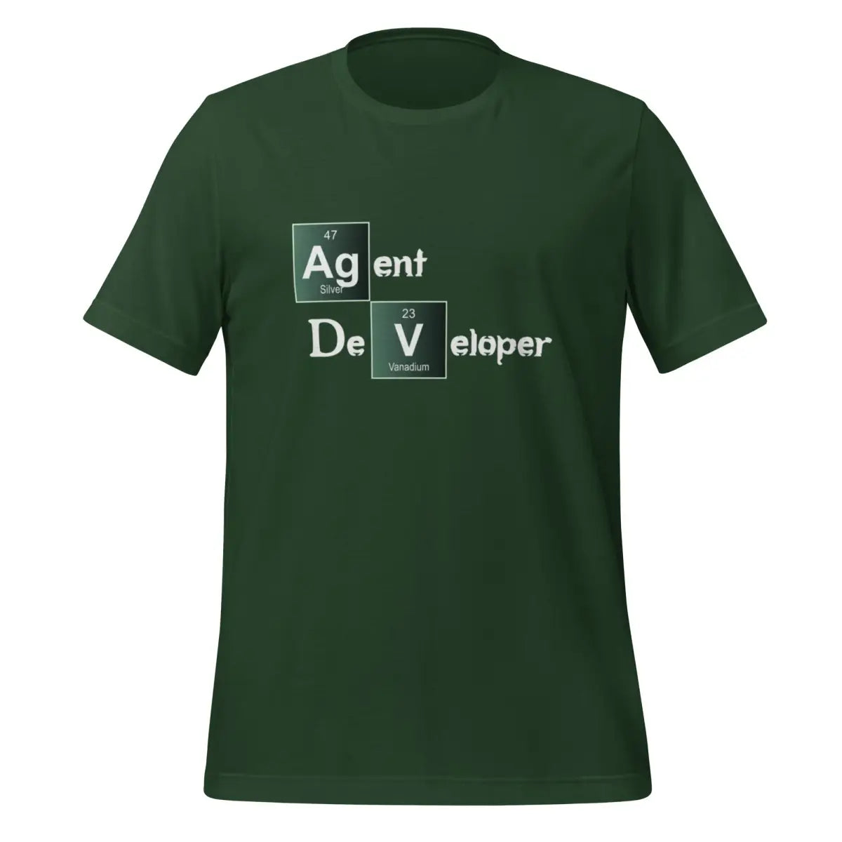 Agent Developer Breaking Bad Style T-Shirt (unisex) - Forest / M