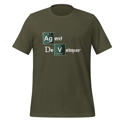 Agent Developer Breaking Bad Style T-Shirt (unisex) - Military Green / M