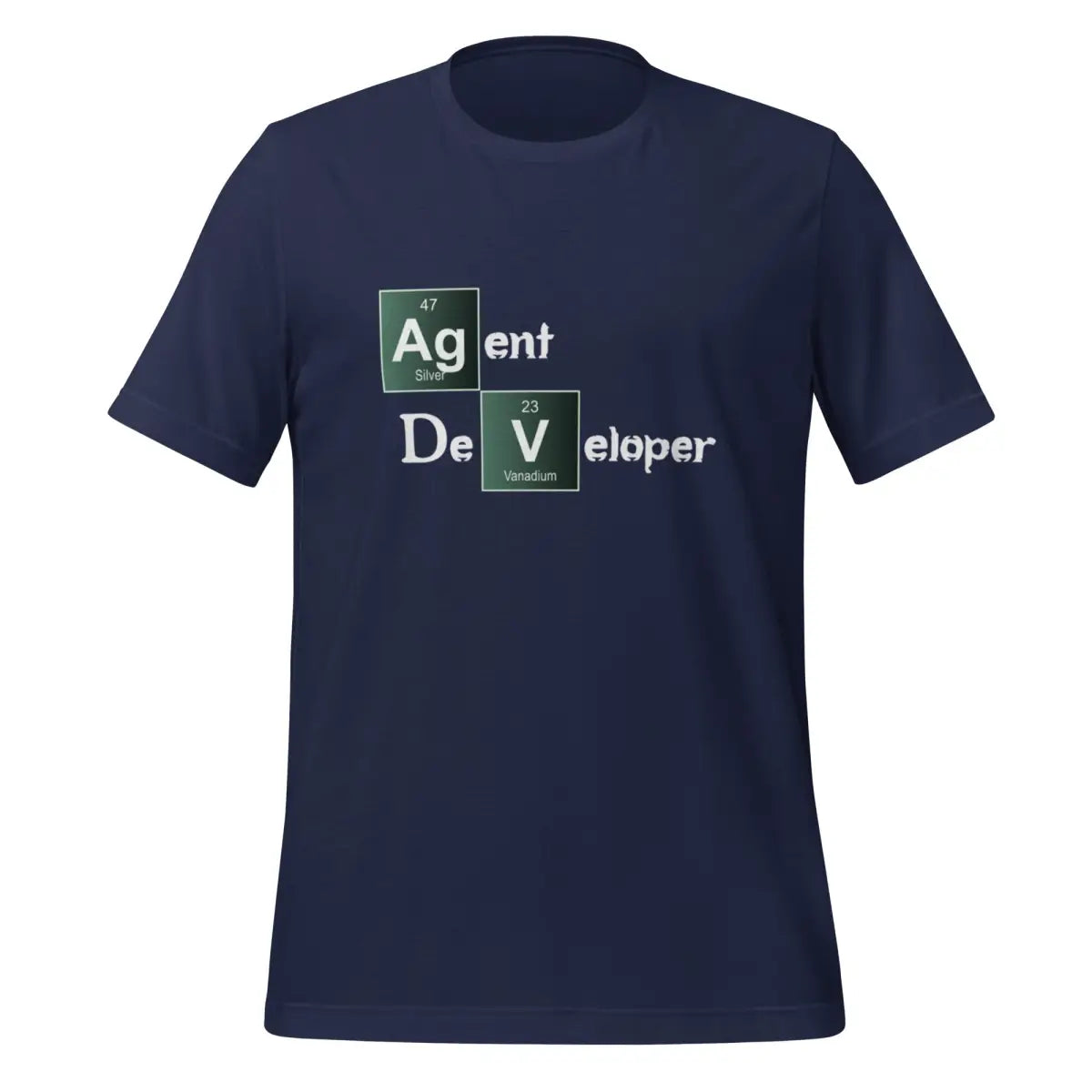 Agent Developer Breaking Bad Style T-Shirt (unisex) - Navy / M