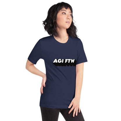 AGI FTW T-Shirt (unisex) - Navy - AI Store