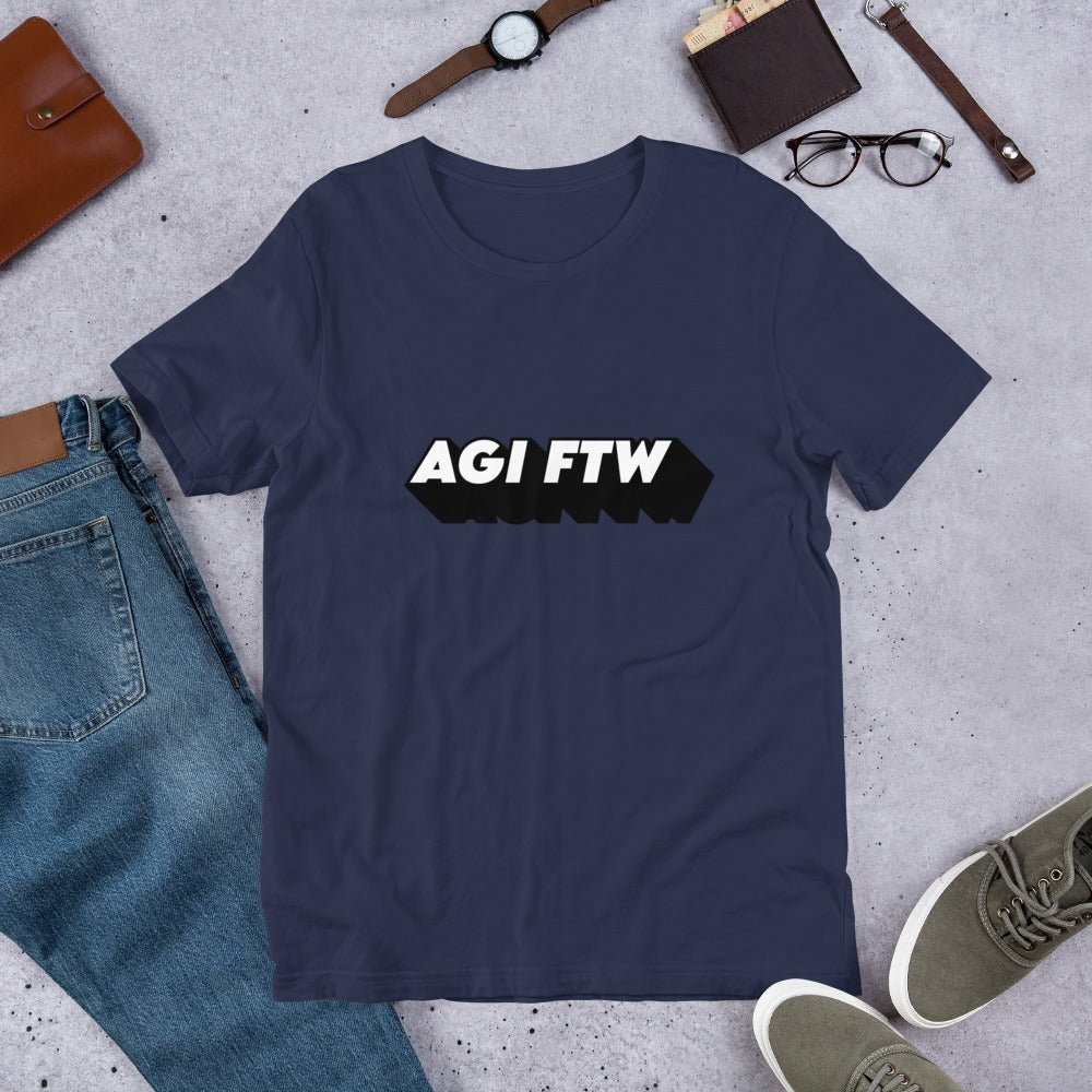 AGI FTW T-Shirt (unisex) - Navy - AI Store