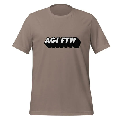 AGI FTW T-Shirt (unisex) - Pebble / M