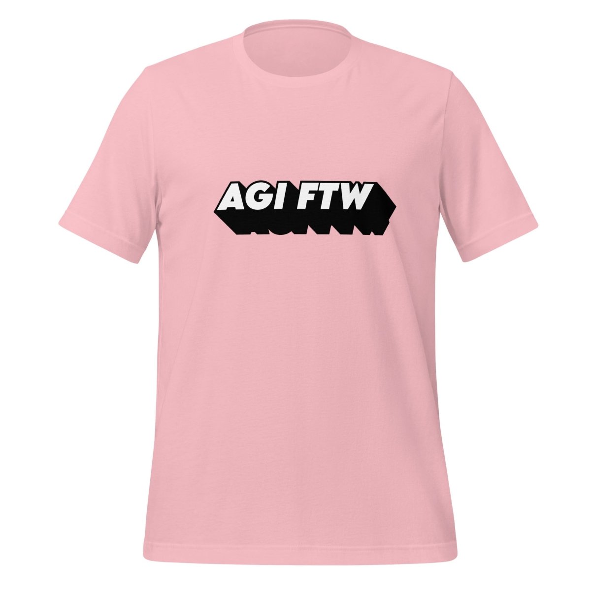 AGI FTW T-Shirt (unisex) - Pink - AI Store