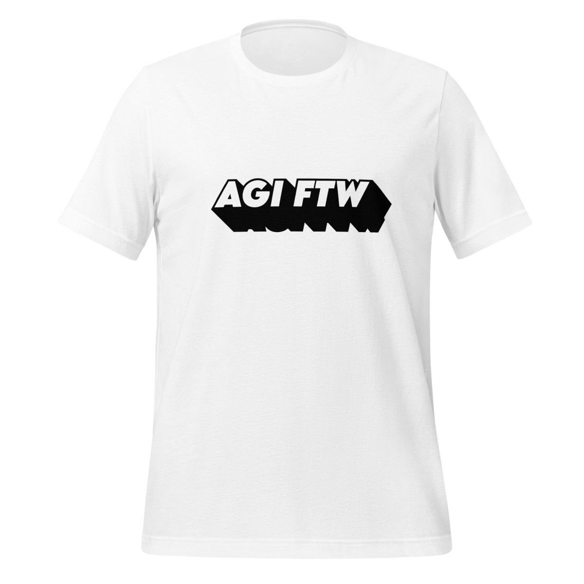 AGI FTW T-Shirt (unisex) - White - AI Store