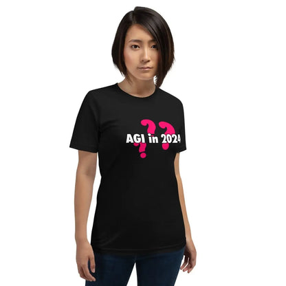 AGI in 2024??? Question T-Shirt (unisex)