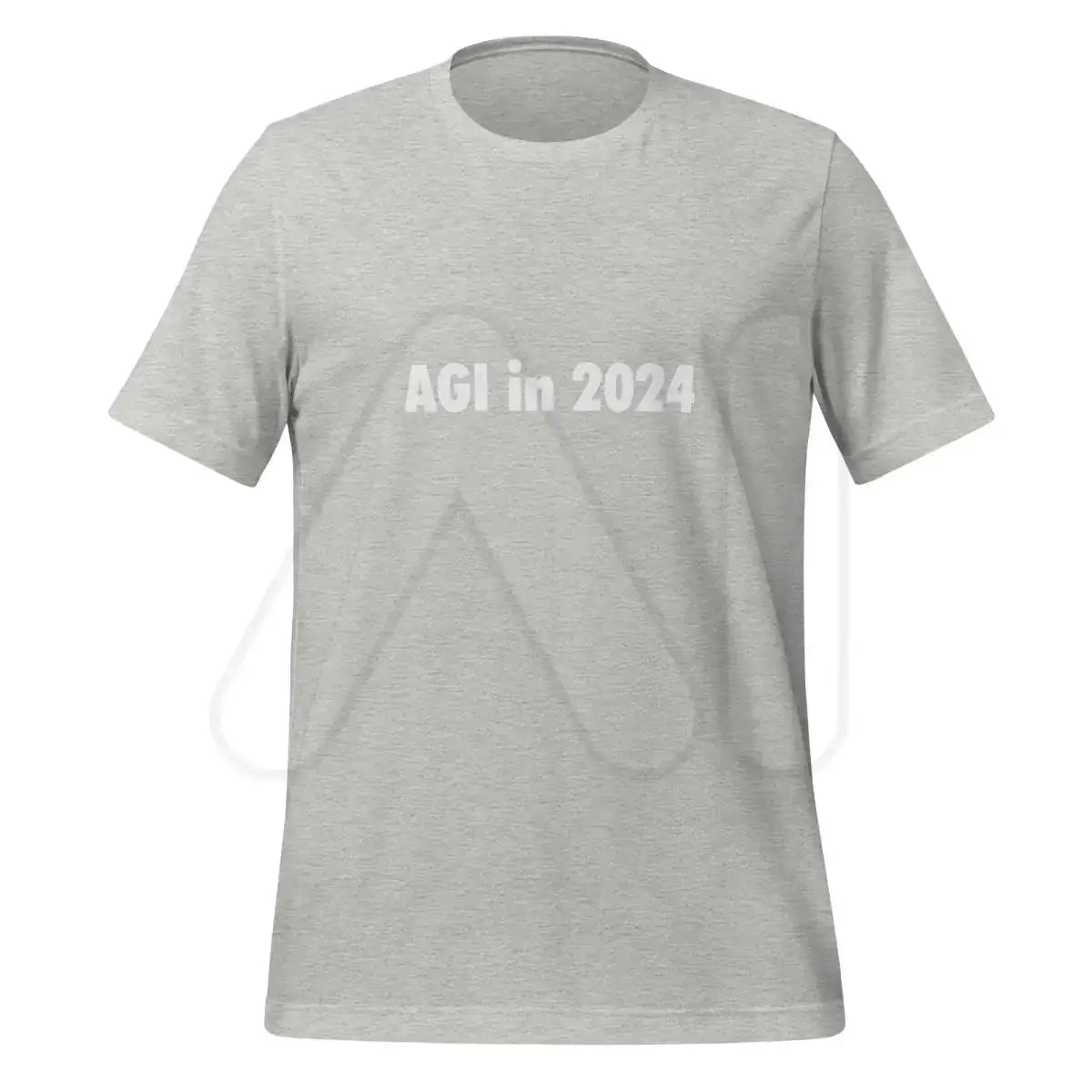 AGI in 2024 T-Shirt (unisex) - Athletic Heather / M