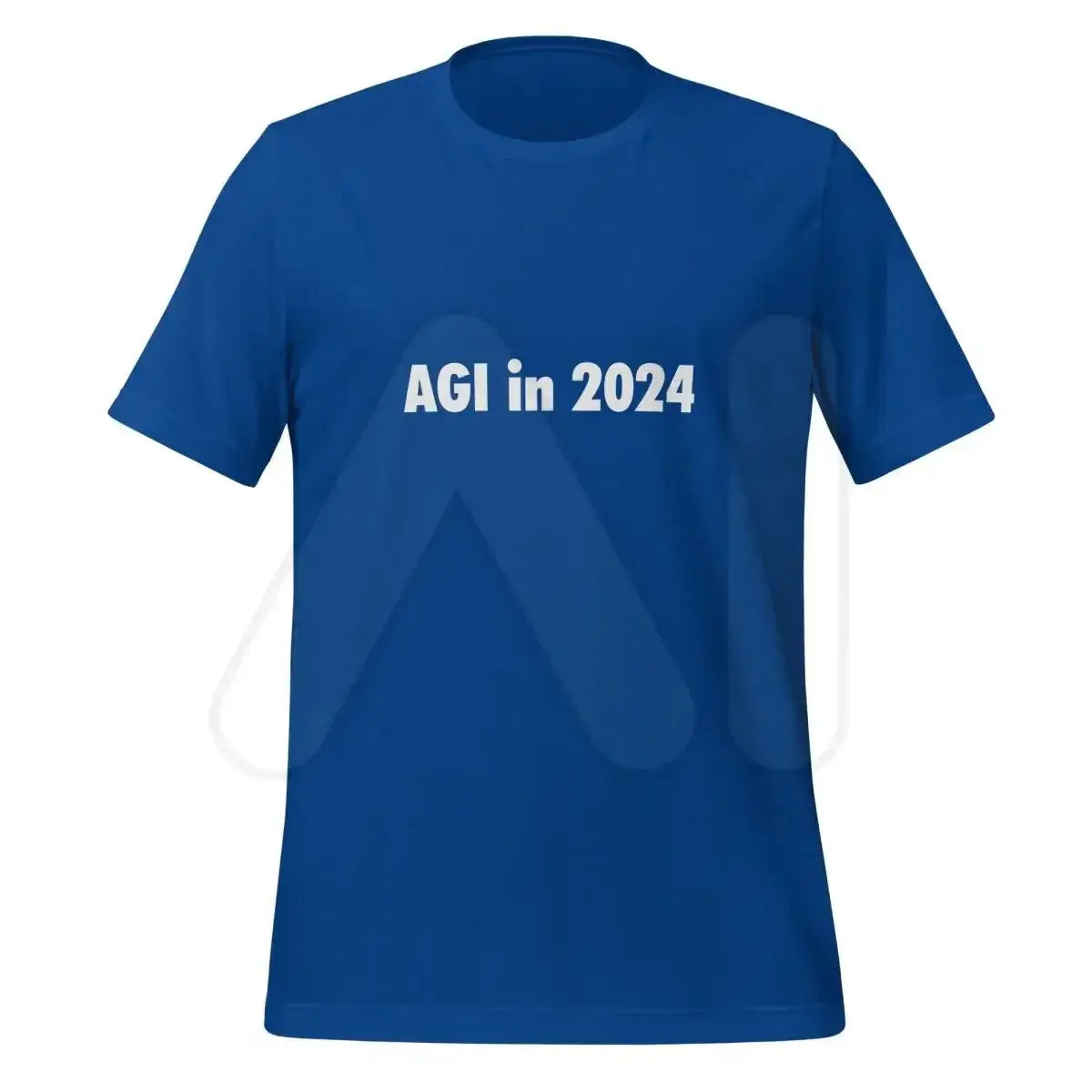 AGI in 2024 T-Shirt (unisex) - True Royal / M