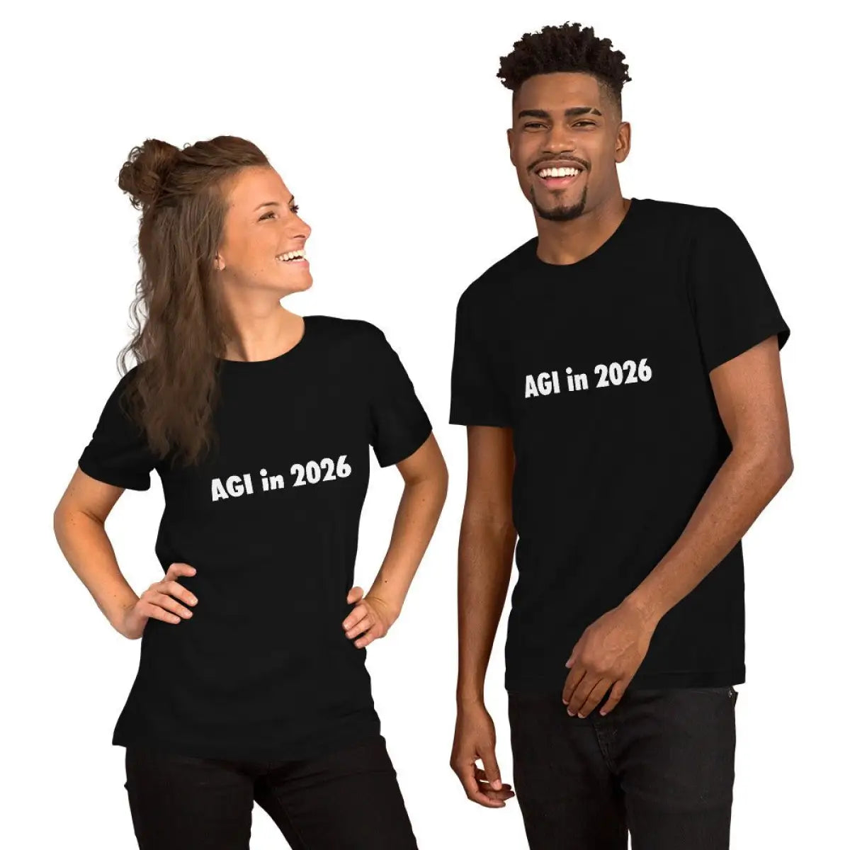 AGI in 2026 T-Shirt (unisex)