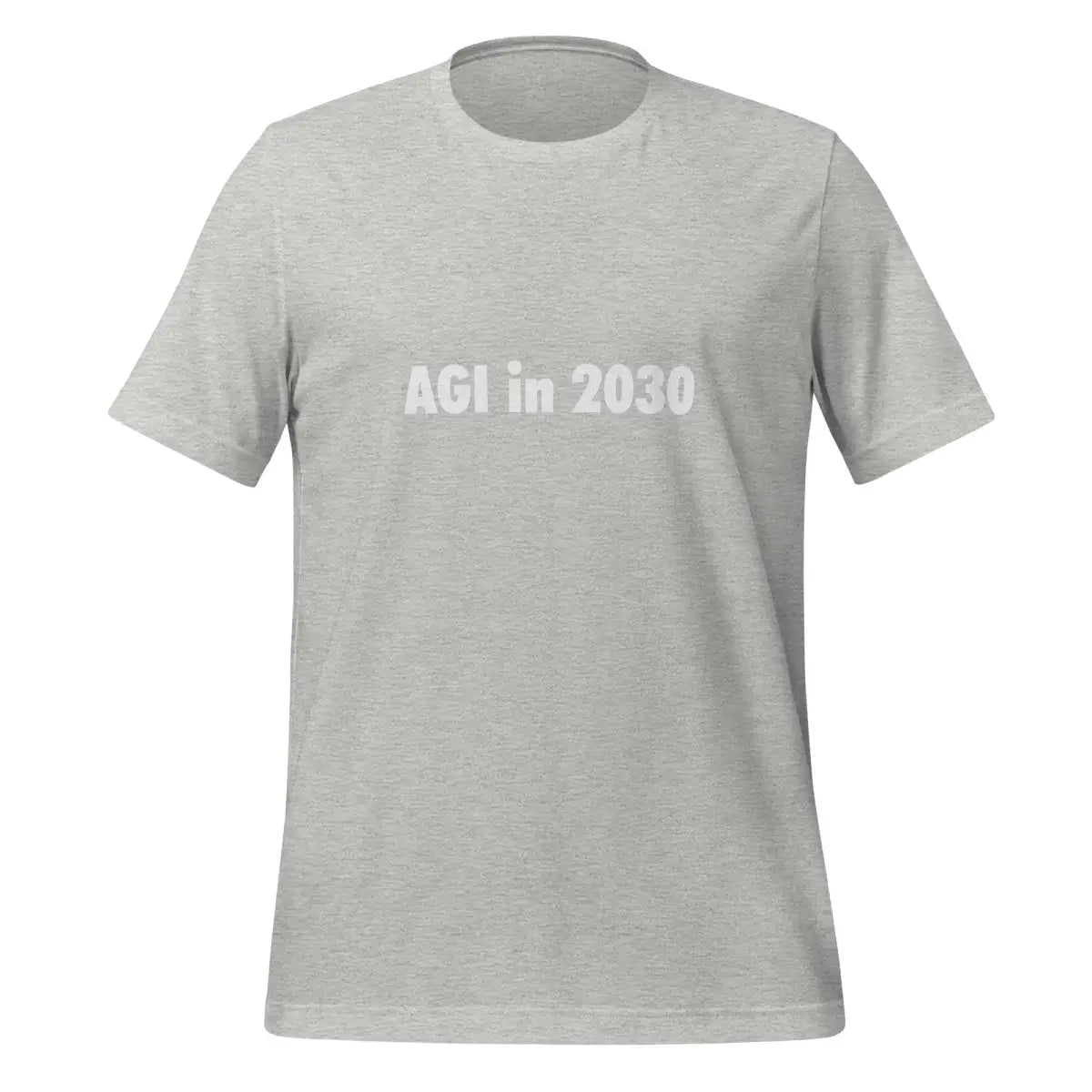 AGI in 2030 T-Shirt (unisex) - Athletic Heather / M