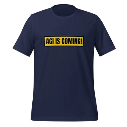 AGI IS COMING! T-Shirt (unisex) - Navy / M