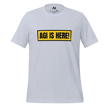 AGI IS HERE! T-Shirt (unisex) - Light Blue / M