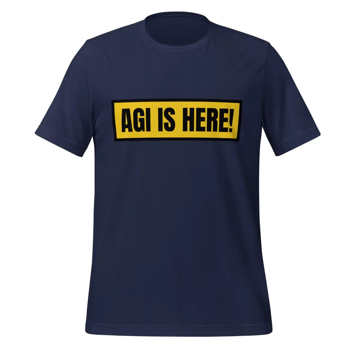 AGI IS HERE! T-Shirt (unisex) - Navy / M